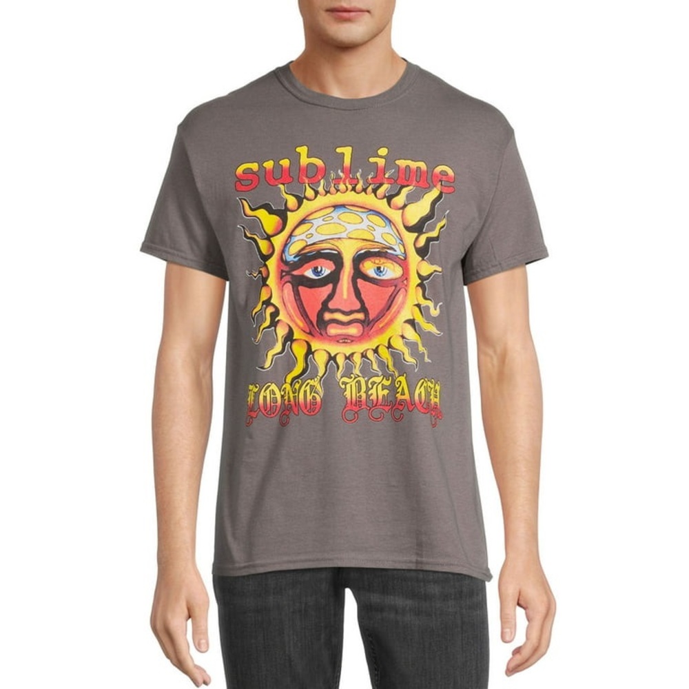 Sublime Sun Long Beach Logo Tee NEW